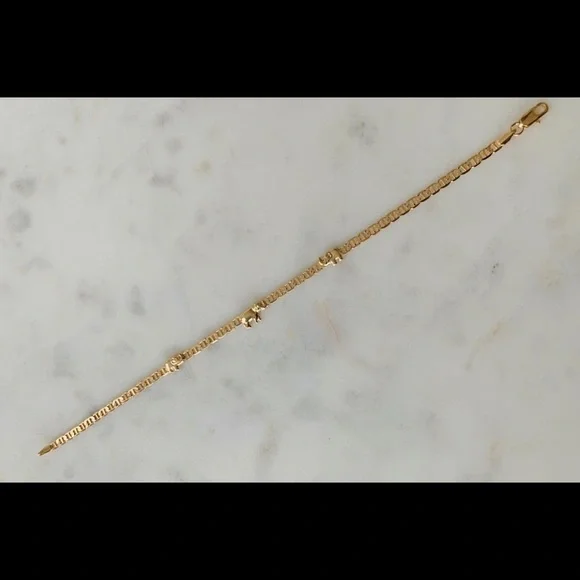 New 18kt Gold Filled Mariner elephant anklet. 🐘 - Picture 3 of 6